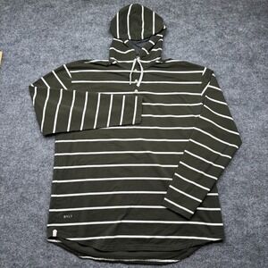 BYLT Basics Olive Striped Hoodie